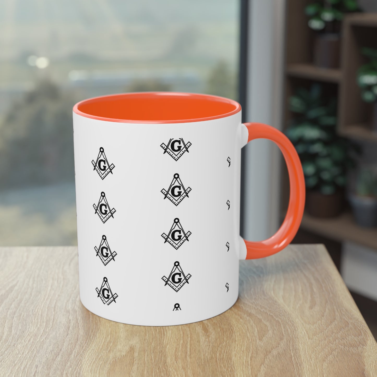 Two-Tone Coffee Mug, 11oz