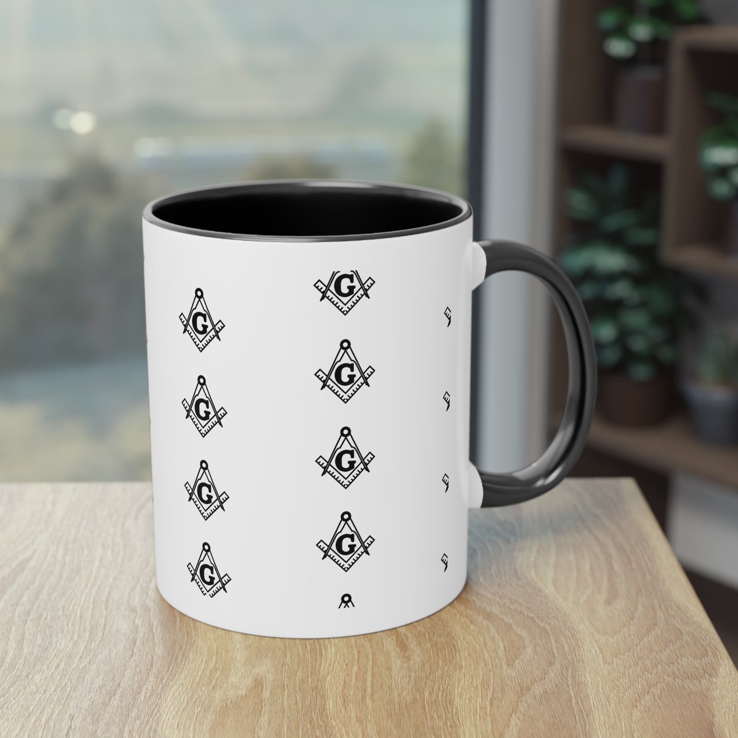 Two-Tone Coffee Mug, 11oz